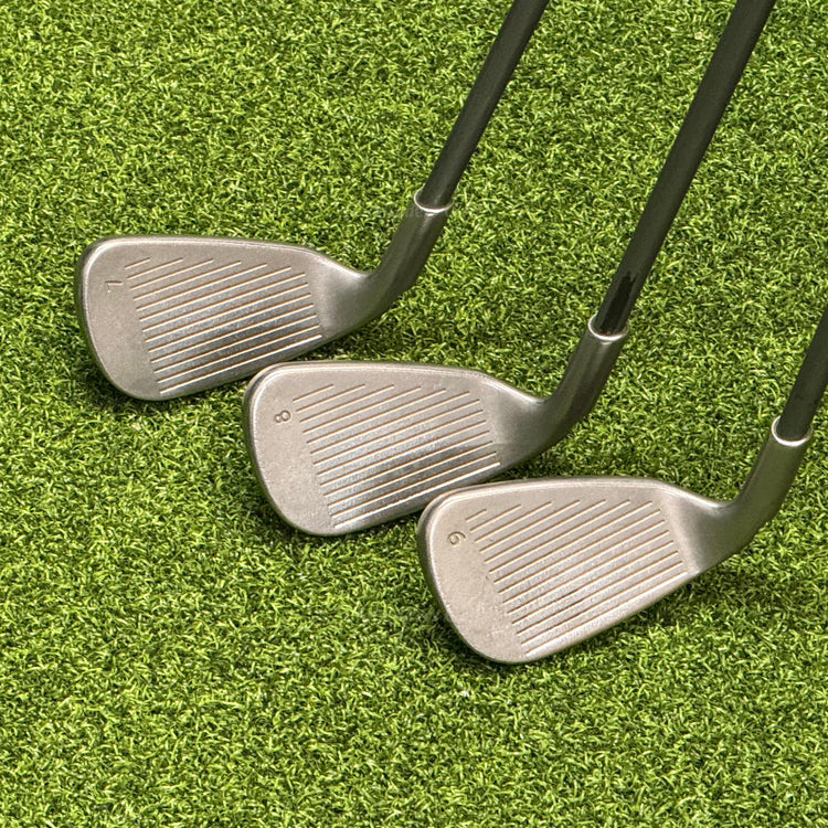 Ping G5 Blue Dot 4-PW Iron Set Ping TFC 100I Graphite Stiff