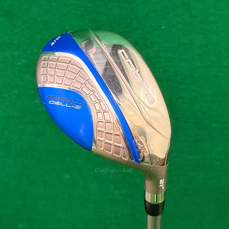 Cobra Golf AMP Cell-S Blue 21° 4 Hybrid UST Mamiya ProForce AxivCore 70G Seniors