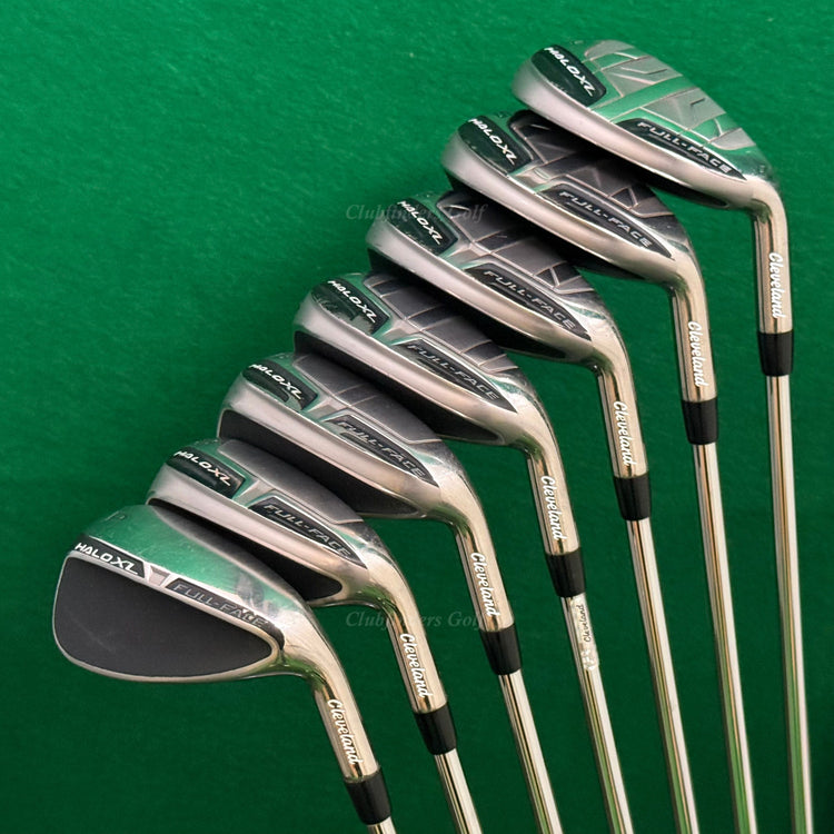 Cleveland Halo XL Full-Face 4-PW Iron Set KBS Tour Lite Steel Regular