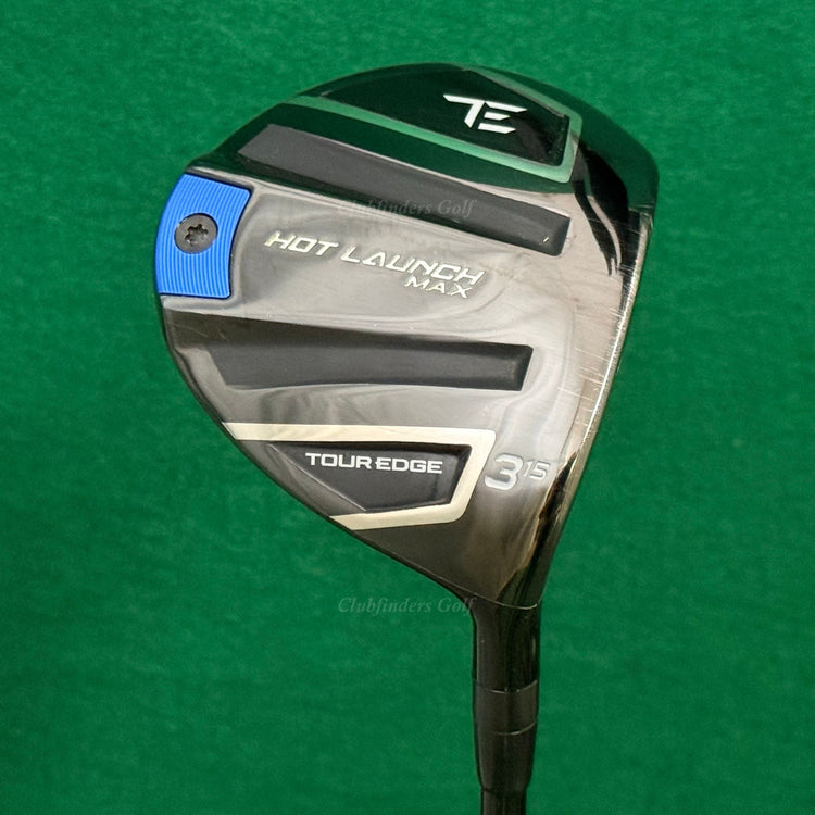 Tour Edge Hot Launch Max 15° Fairway 3 Wood Ascent 50-R Graphite Regular w/HC