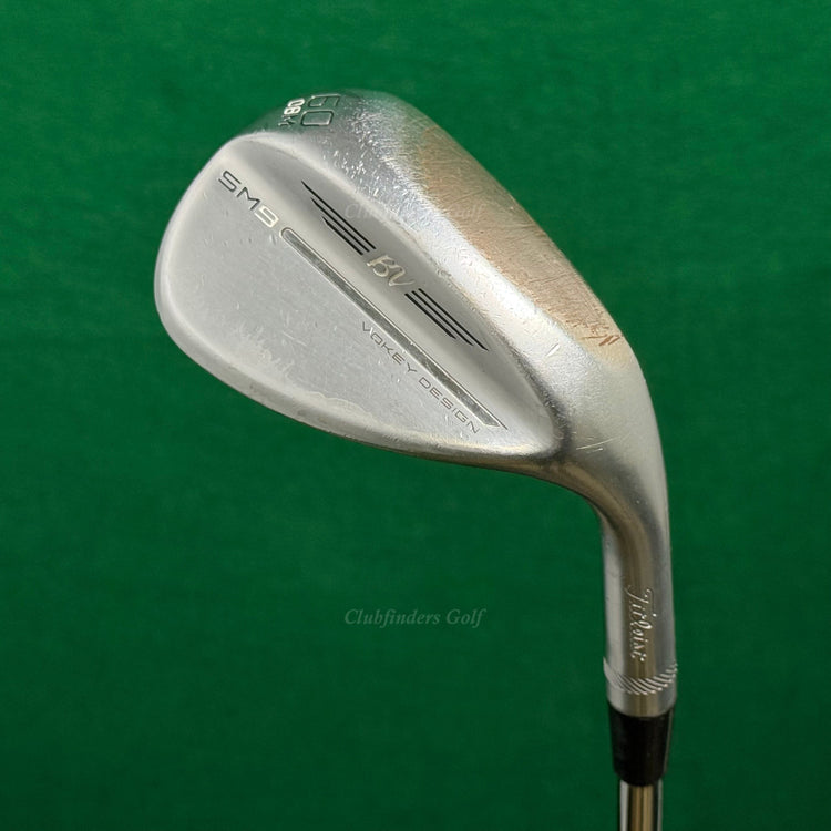 Titleist Vokey SM9 Chrome 60-8M 60° Lob Wedge Factory Steel Wedge Flex