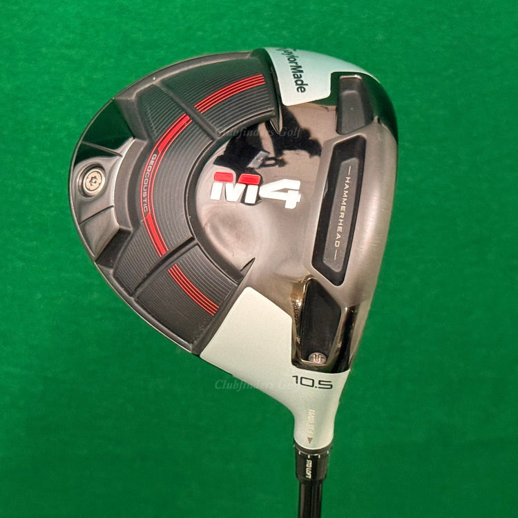TaylorMade M4 2021 10.5° Driver Fujikura Atmos Red 5-S Stiff *DENT* w/HC