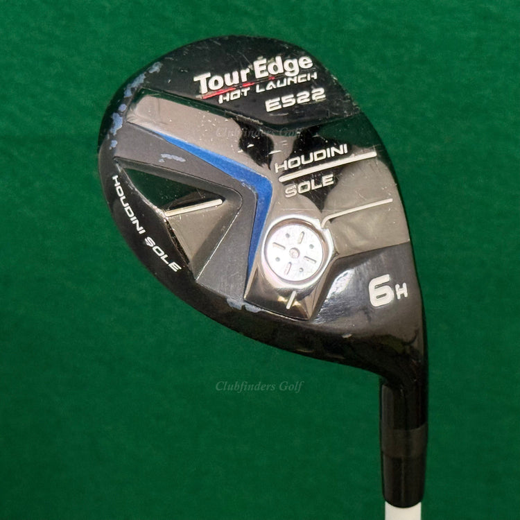 Tour Edge Hot Launch E522 6 Hybrid Fubuki HL Series 55-A Graphite Seniors