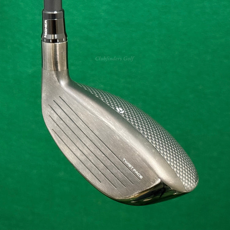 LH TaylorMade Qi35 22° 4 Hybrid Fujikura Ventus Blue HB 6-R Graphite Regular