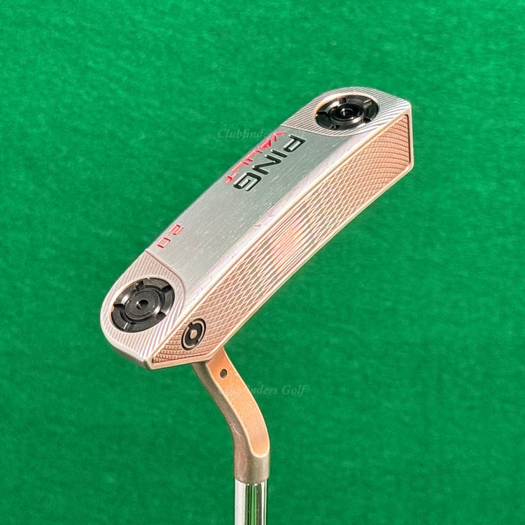 Ping Vault 2.0 ZB Black Dot Copper 35" Flow-Neck Putter Golf Club Strong Arc