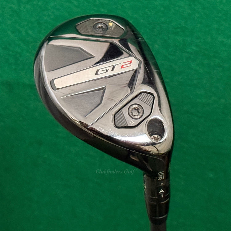 Titleist GT2 24° 5 Hybrid Mitsubishi Tensei 1K Blue 65HY-S Graphite Stiff w/HC