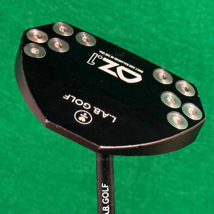 LAB Golf 2025 OZ.1 Custom Black 35" Putter ACCRA x Black w/Super Stroke & HC
