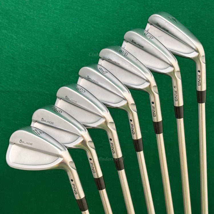 Ping! iBlade Black Dot 4-PW Iron Set KBS Tour C-Taper 130 Steel Extra Stiff