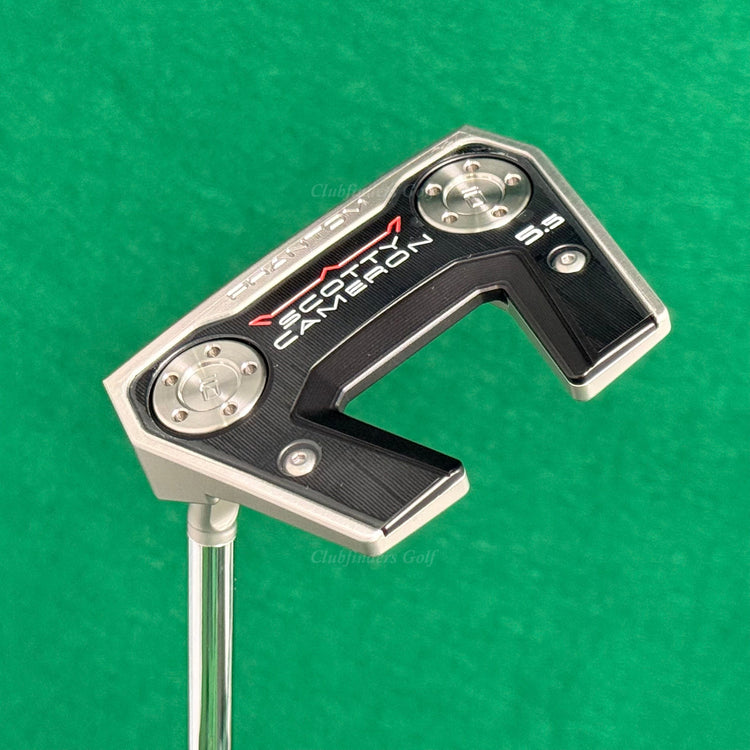 NEW LH Scotty Cameron Studio Style '26 Phantom 5.5 35" L-Neck Putter w/ HC