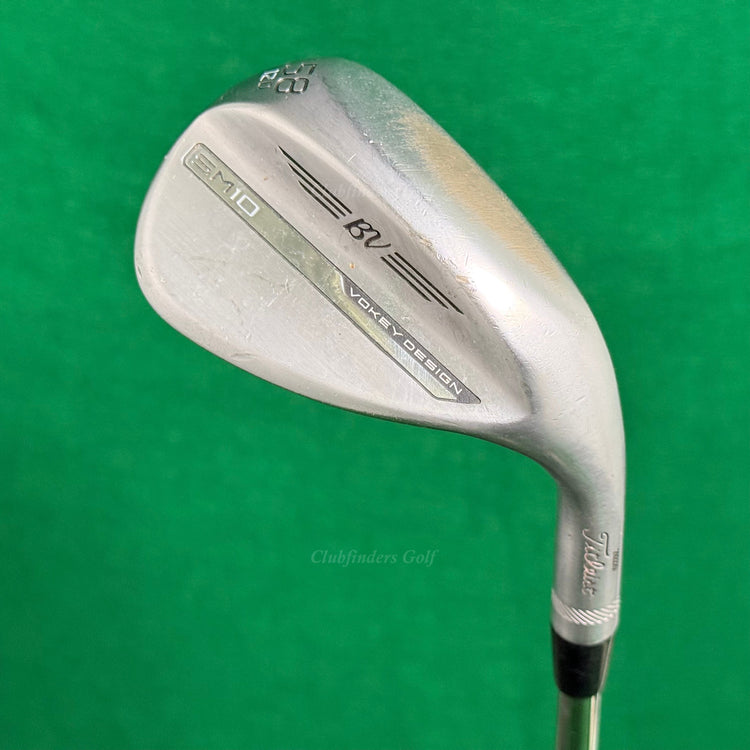 Titleist Vokey SM10 Chrome 58-12D 58° Lob Wedge Vokey Design Steel Wedge Flex