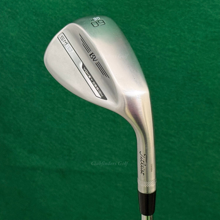 Titleist Vokey SM10 Chrome 60-6K 60° Lob Wedge Vokey Design Steel Wedge Flex