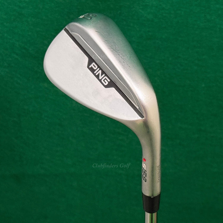 Ping S159 Chrome Red Dot 50-S12 50° Gap Wedge Modus 3 105 Steel Wedge Flex