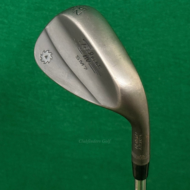 Titleist Vokey SM7 Jet Black 52-8F 52° Gap Wedge Vokey Design Steel Wedge Flex
