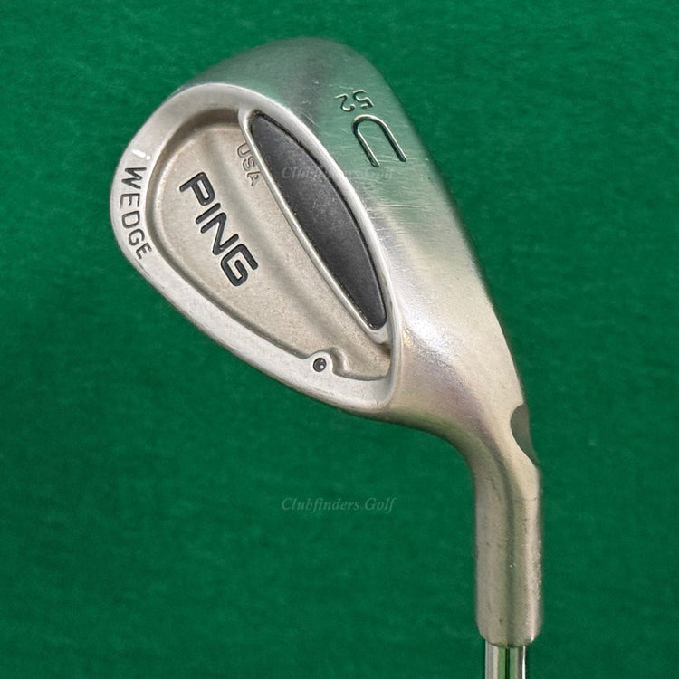 Ping iWedge Black Dot 52° Gap Wedge Stepped Steel Wedge Flex