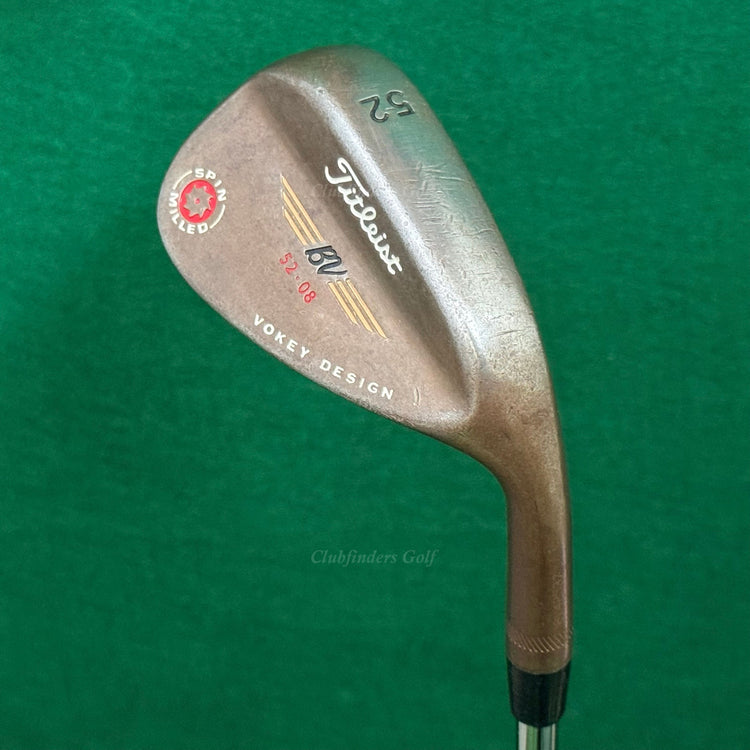 Titleist Vokey Spin Milled 2009 Oil Can 52-8 52° Gap Wedge DG 115 Spinner TI