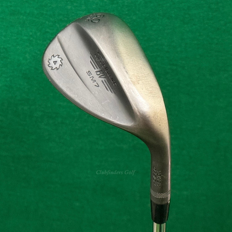 Titleist Vokey SM7 Jet Black 60-8M 60° Lob Wedge Vokey Design Steel Wedge Flex