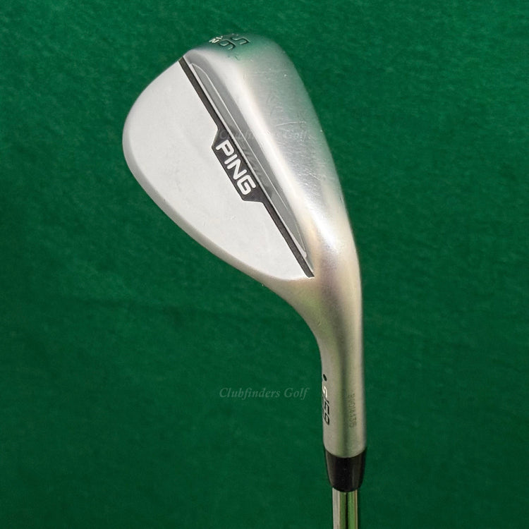 Ping S159 Chrome Black Dot 56-S12 56° Sand Wedge Ping Z-Z115 Steel Wedge Flex
