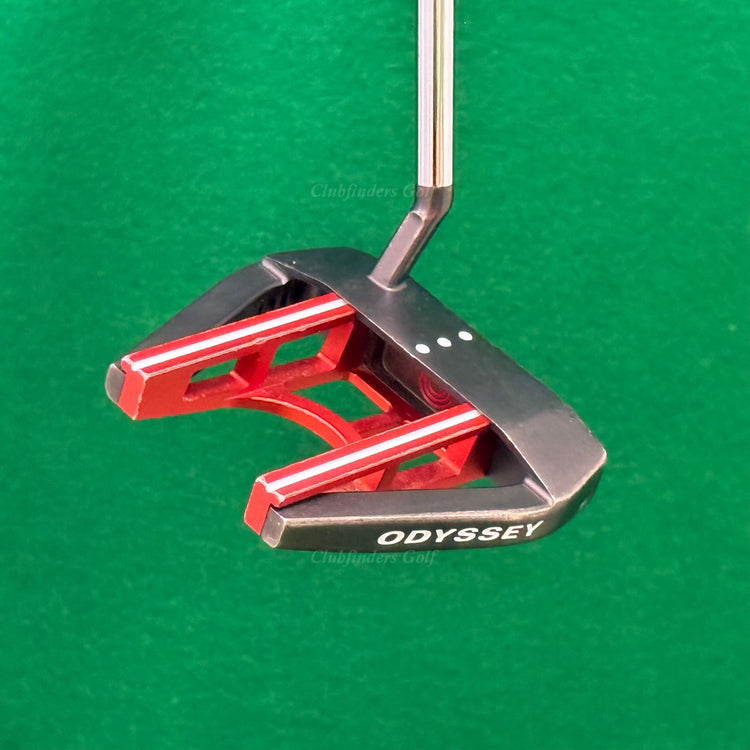 Odyssey EXO SEVEN 34" Mini-Slant Neck Mallet Putter w/SuperStroke