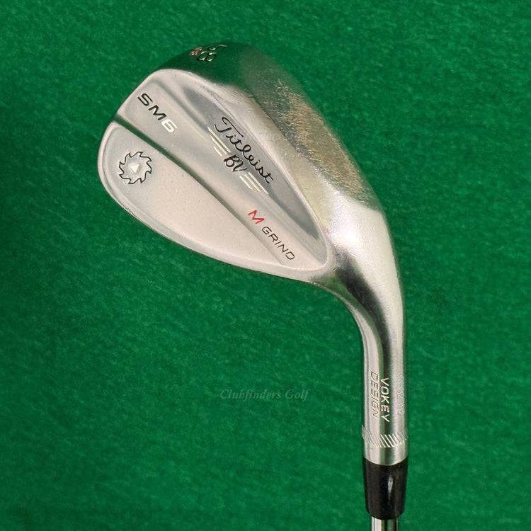 Titleist Vokey SM6 Chrome 58-8M 58° Lob Wedge Dynamic Gold S200 Steel Stiff