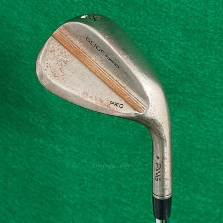 Ping Glide Forged Pro Black Dot Raw 54-S10 54° Sand Wedge DG S400 TI Steel Stiff