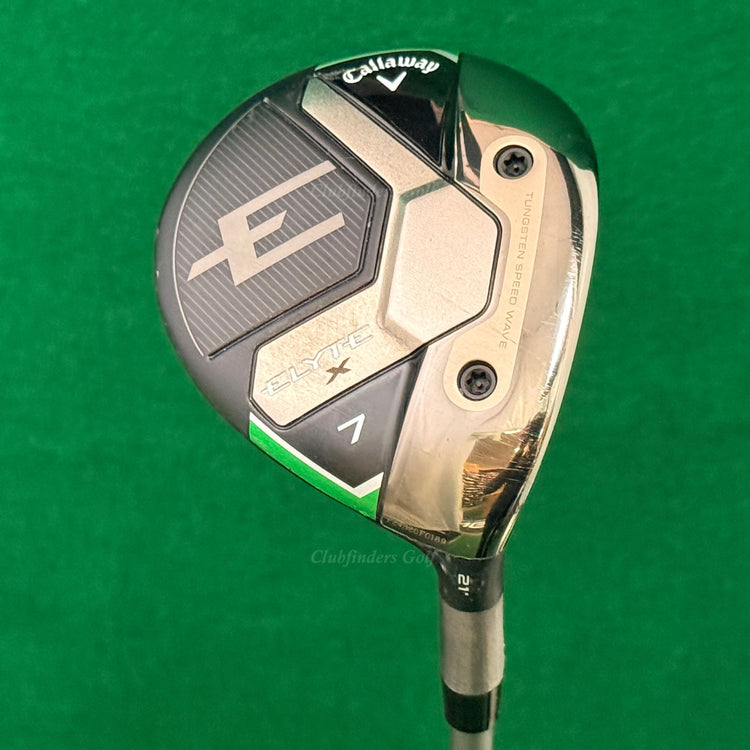Callaway ELYTE X 21° Fairway 7 Wood Fujikura Air Speeder 50-R Graphite Regular