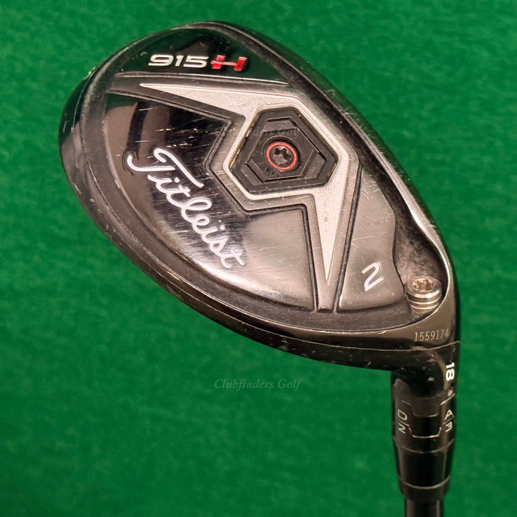 Lady Titleist 915H 18° 2 Hybrid Fujikura Vista Pro HB 40-R3 Graphite Ladies