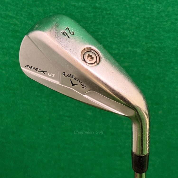 Callaway Apex UT Forged 24° Utility Iron Dynamic Gold 120 Steel Stiff