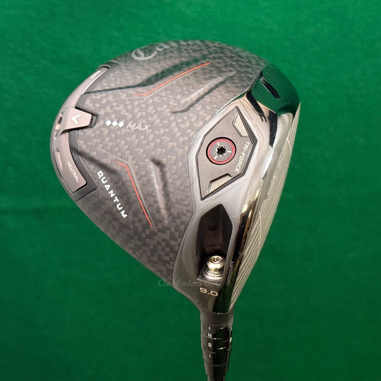 Callaway Quantum Triple Diamond MAX 9° Driver HZRDUS GEN5 6.5 Extra Stiff w/HC