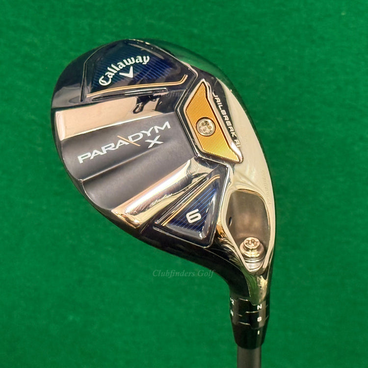 Callaway Paradym X 27° 6 Hybrid Aldila Tour Green ATX75H-S Graphite Stiff