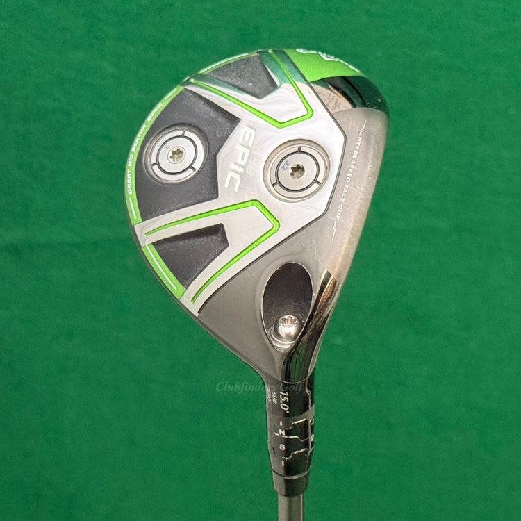 Callaway GBB EPIC Sub Zero 15° Fairway Wood Aldila Synergy 50-S Graphite Stiff
