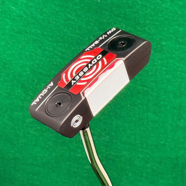Odyssey 2026 Ai-DUAL Double-Wide 1/2 Ball 35" Double-Bend Putter SL90 w/ HC