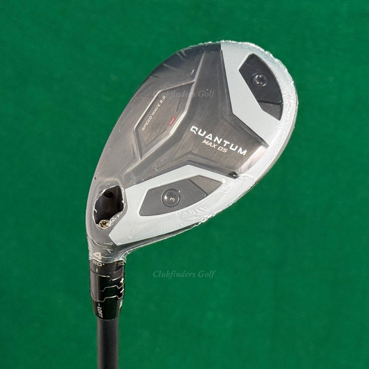 NEW LH Callaway Quantum Max OS 20° 4 Hybrid Mitsubishi Vanquish 4 Seniors w/HC