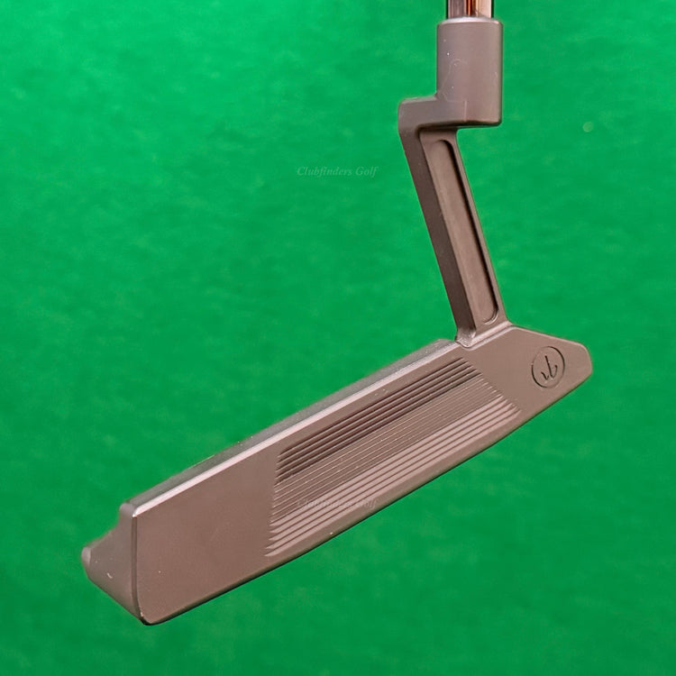 TRU2 Vinco Series CNB1 Black Milled 303ss Forged 35" Putter Golf Club w/ HC