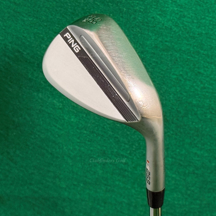 Ping S259 Orange Dot 58-W14 58° Lob Wedge Stepped Steel Wedge Flex