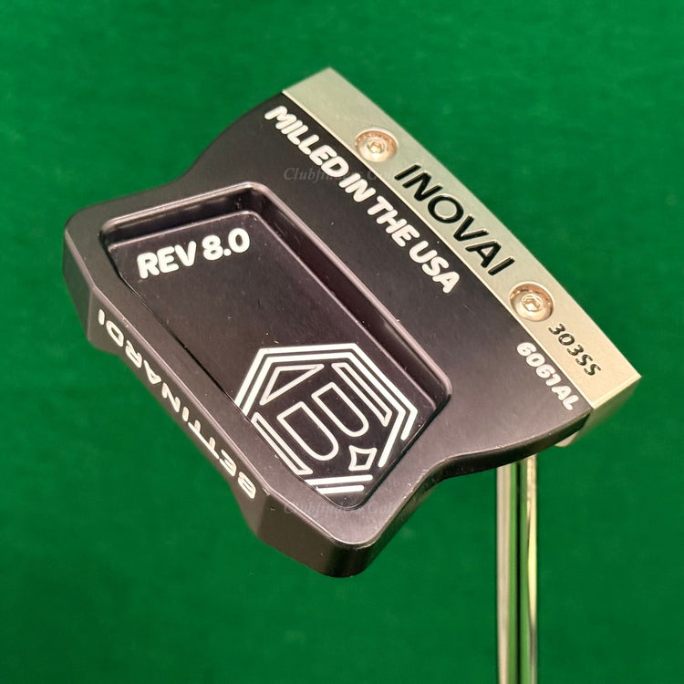 Bettinardi Inovai REV 8.0 2022 35" Short Slant-Neck Mallet Putter w/HC