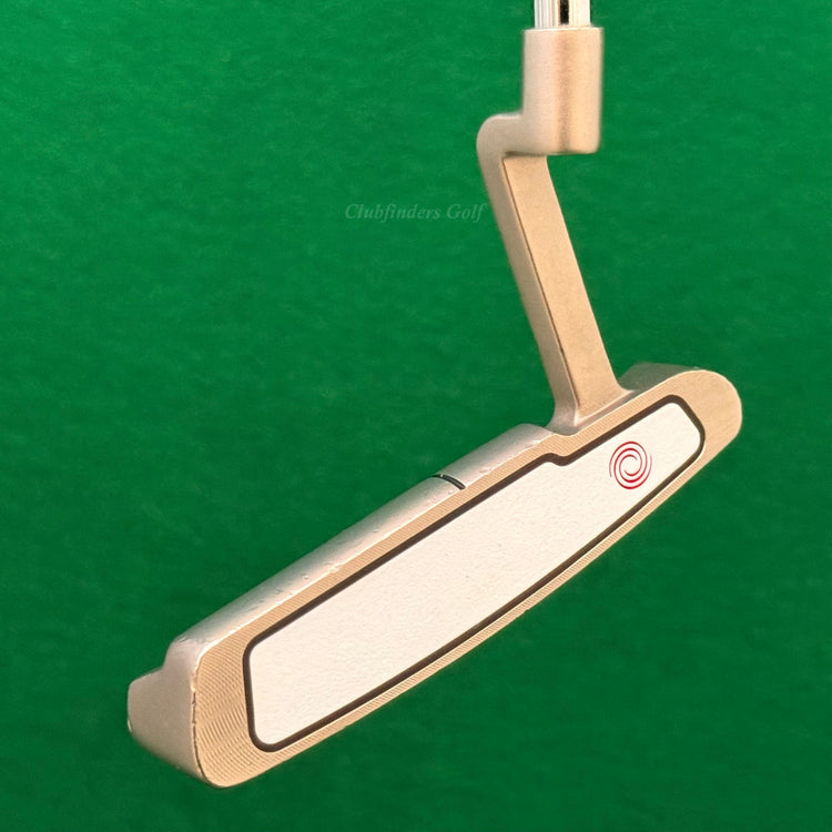Odyssey White Hot Pro 1 Chrome Plumbers-Neck 34.5" Putter w/ Super Stroke