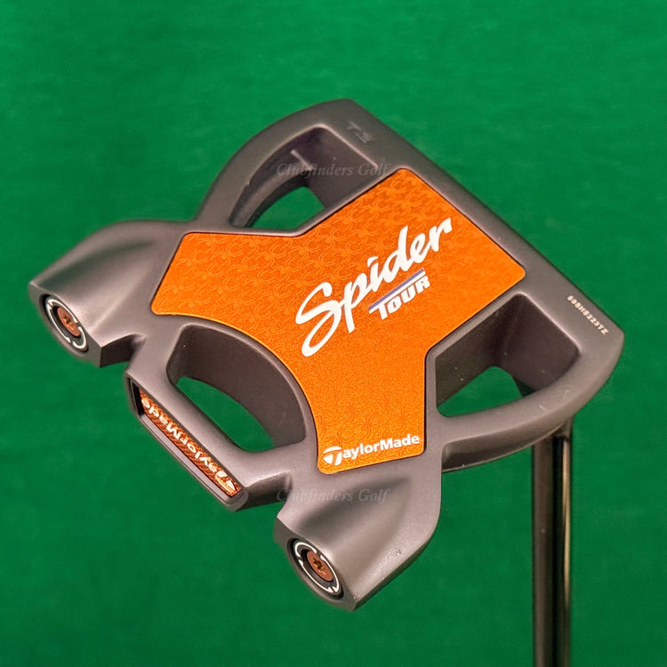 TaylorMade Spider Tour Black #3 35" T3 Slant Mallet Putter w/SuperStroke & HC
