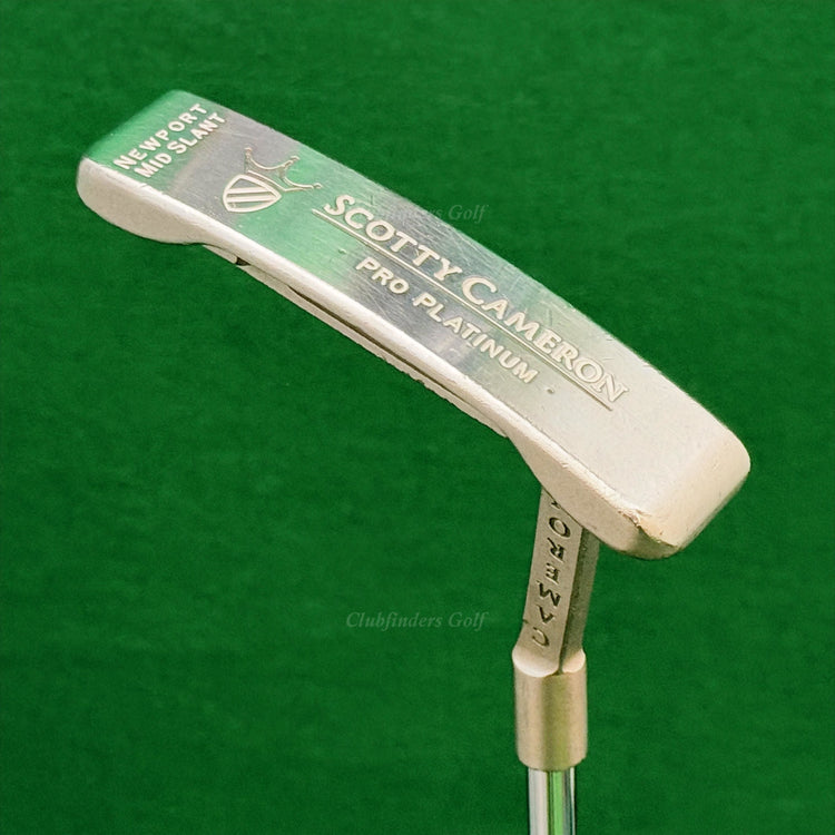 Scotty Cameron Pro Platinum Newport Mid Slant 37" Putter Titleist w/ HC