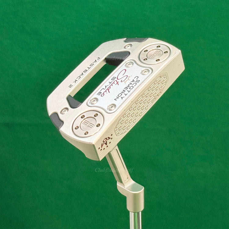 Scotty Cameron Studio Style '26 Fastback 2 Long Design Jet-Neck 38" Putter w/HC