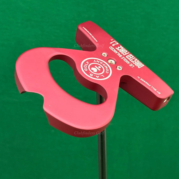 LAB Golf Directed Force 2.1 T Custom Red 35.5" Center-Shaft Putter Golf Club