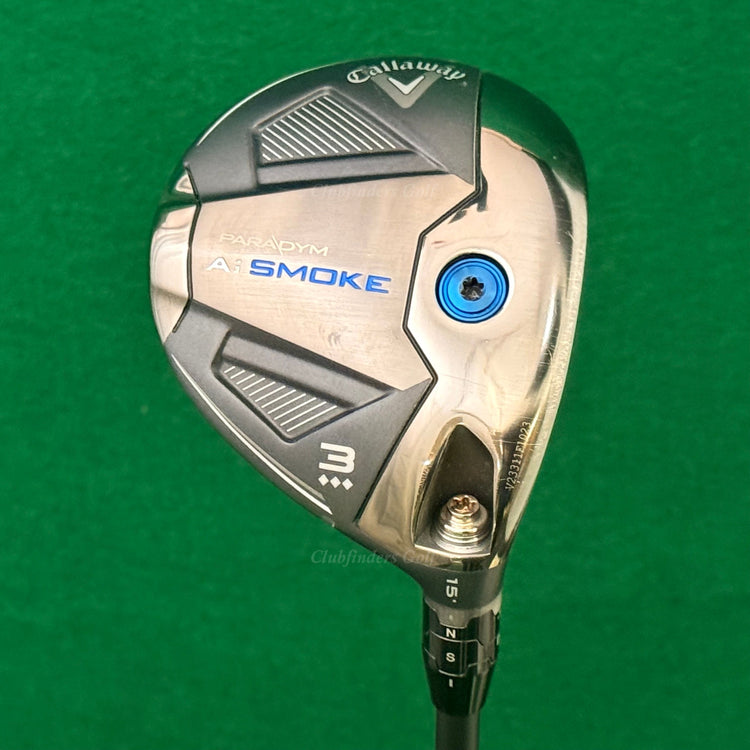 Callaway Paradym Ai Smoke TD 15° Fairway 3 Wood Tensei 1K Black 75-S Stiff