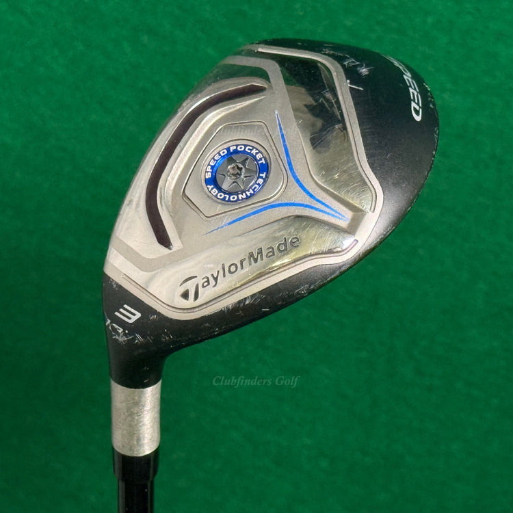 LH TaylorMade JetSpeed 19° 3 Hybrid TaylorMade Velox T 75-S Graphite Stiff