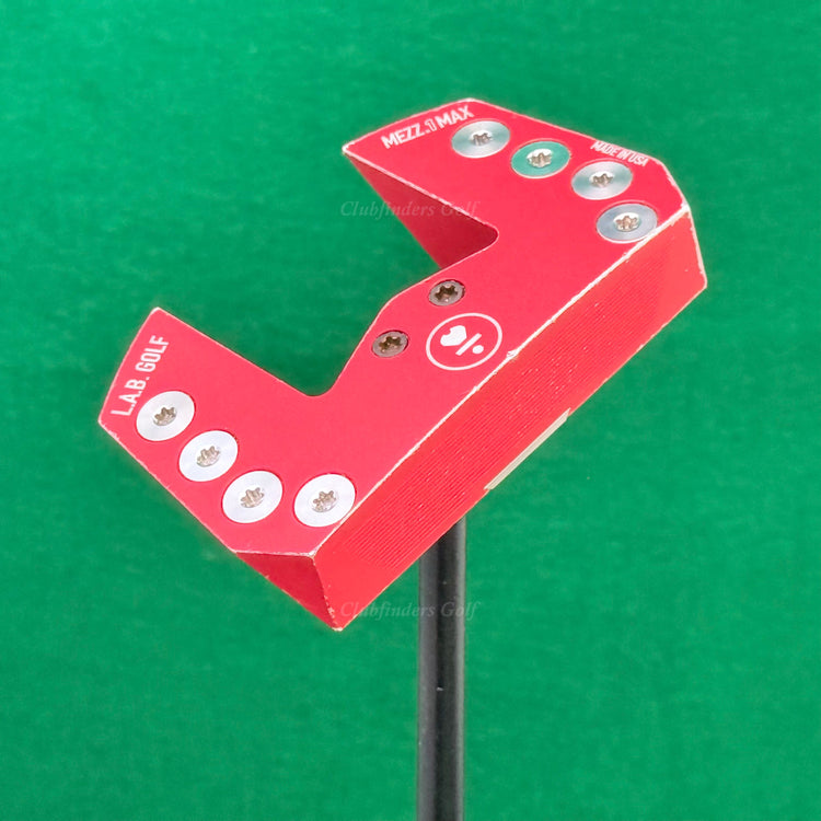 LAB Golf Mezz.1 MAX Custom Red 35" Putter Golf Club w/ ACCRA X Black w/ HC