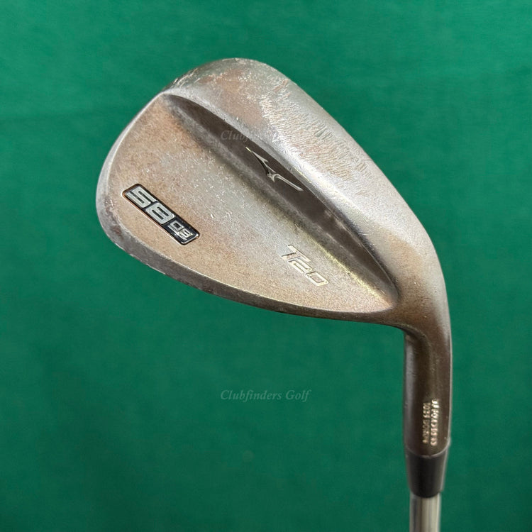 Mizuno T20 Raw 58-8 58° Lob Wedge Stepped Steel Wedge Flex