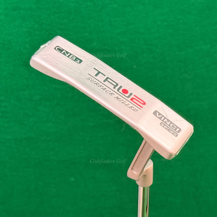 NEW! TRU2 Vinco Series CNB1 Milled 303ss Forged 35" Putter Golf Club w/ HC