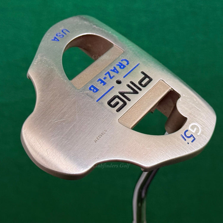 Ping G5i Craz-E B Black Dot 35.5" Heel-Shafted Mallet Putter w/ Super Stroke