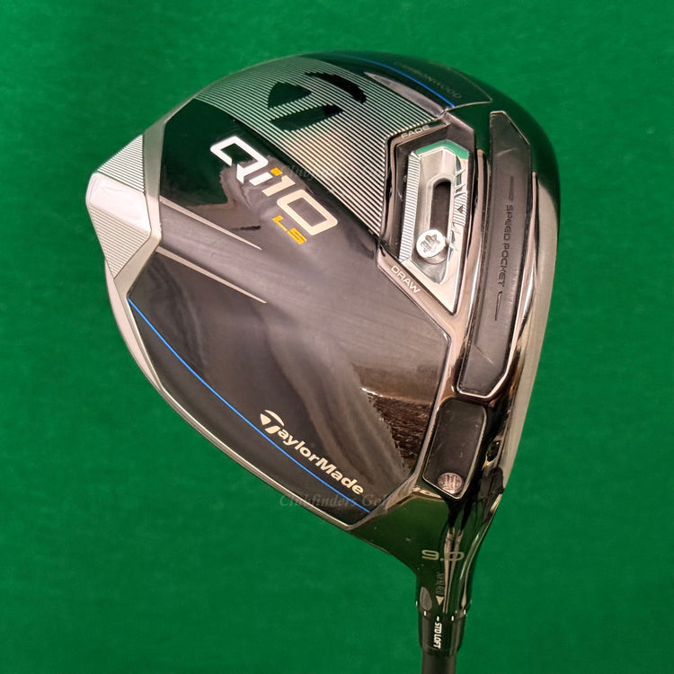 TaylorMade Qi10 LS 9° Driver Fujikura Ventus Blue 5-S Graphite Stiff w/ HC