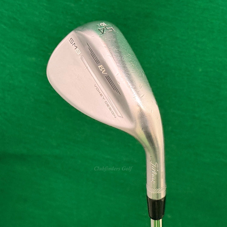 Titleist Vokey SM9 Chrome 54-10S 54° Sand Wedge Vokey Design Steel Wedge Flex