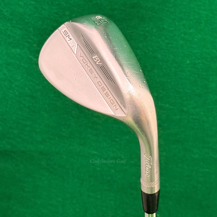 Titleist Vokey SM8 Chrome 58-10S 58° Lob Wedge Vokey Design Steel Wedge Flex