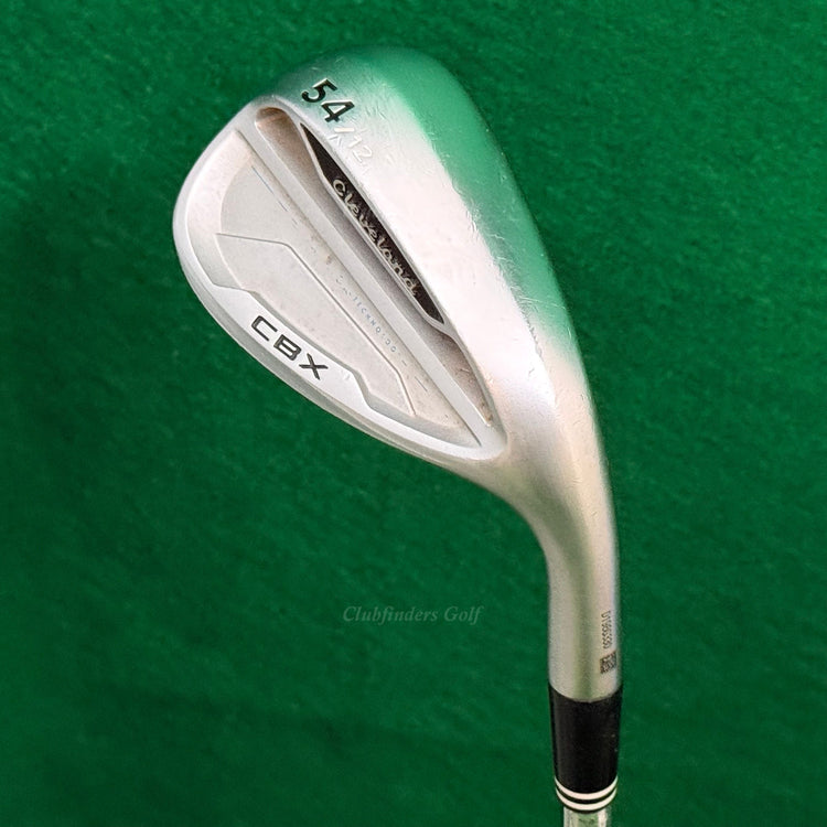Cleveland CBX Chrome 54-12 54° Sand Wedge Dynamic Gold 115 Steel Wedge flex